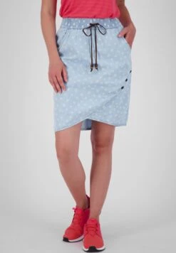 LUCIAK B - Wickelrock - Light Denim