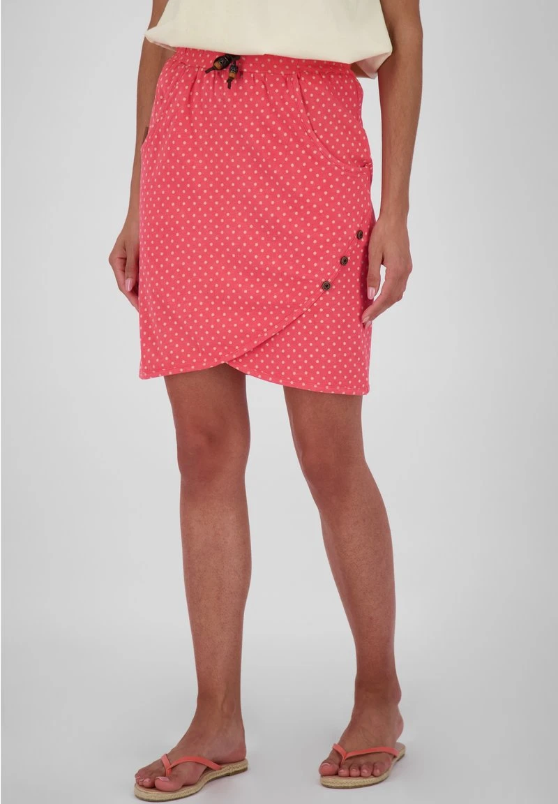 LUCYAK B - Minirock - Coral Melange 1 LUCYAK B - Minirock - Coral Melange