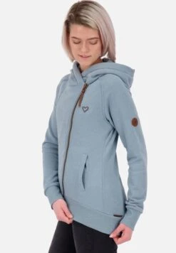 SNAKECHARMERAK A HOODED - Sweatjacke - Storm Melange -Alife & Kickin 046410468a60422da6015b3941410902