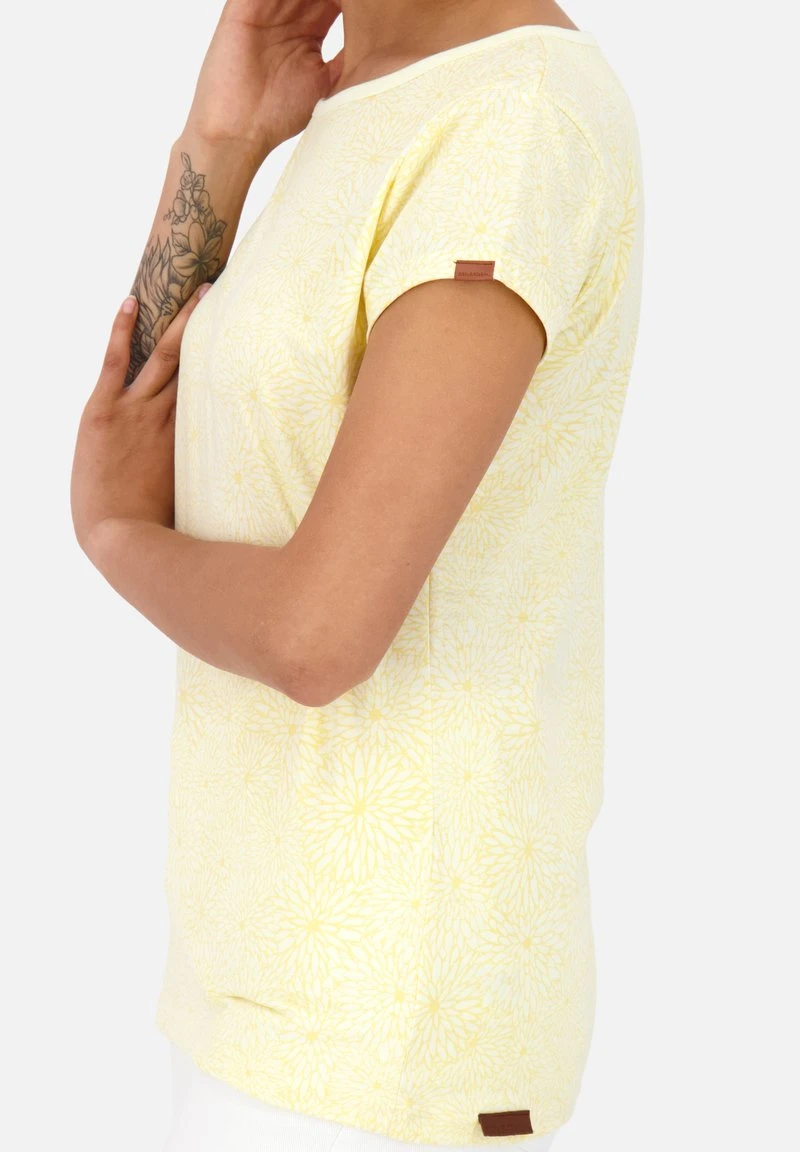 JULIAAK B - T-Shirt Print - Butter Melange 5 JULIAAK B - T-Shirt Print - Butter Melange – Bild 5