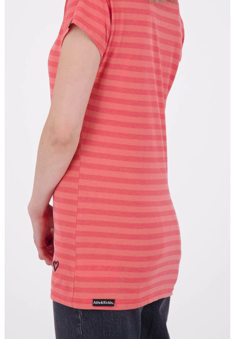 AMANDAAK Z - T-Shirt Print - Coral 4 AMANDAAK Z - T-Shirt Print - Coral – Bild 4