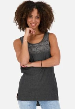 CARLIAK DNM B - Bluse - Black Denim