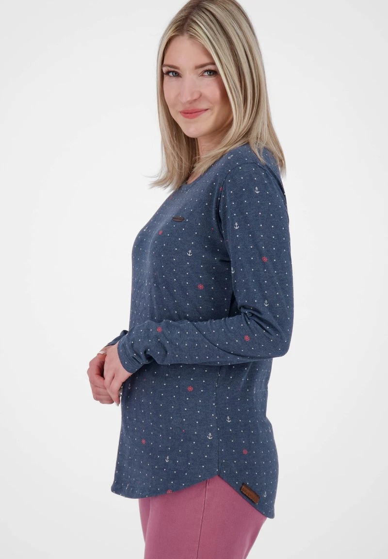 LEAAK B LONGSLEEVE - Langarmshirt - Marine Melange 5 LEAAK B LONGSLEEVE - Langarmshirt - Marine Melange – Bild 5