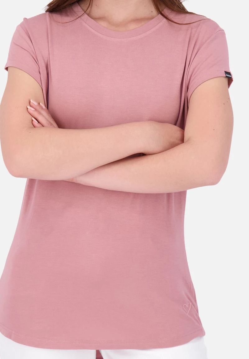 MIMMYAK A - T-Shirt Basic - Mauve 5 MIMMYAK A - T-Shirt Basic - Mauve – Bild 5