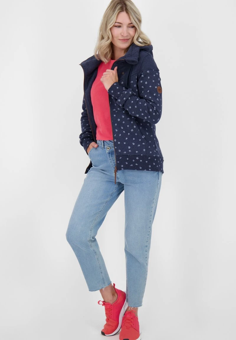 PALINAAK B - Sweatjacke - Marine Melange 2 PALINAAK B - Sweatjacke - Marine Melange – Bild 2