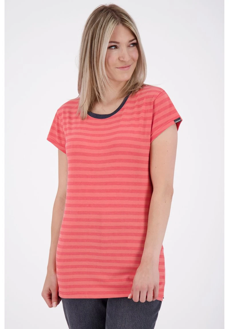 AMANDAAK Z - T-Shirt Print - Coral 1 AMANDAAK Z - T-Shirt Print - Coral
