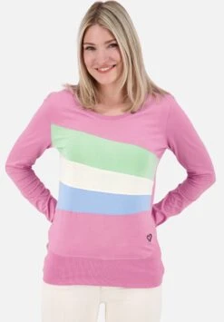 CLIAAK A LONGSLEEVE - Langarmshirt - Bubblegum Melange