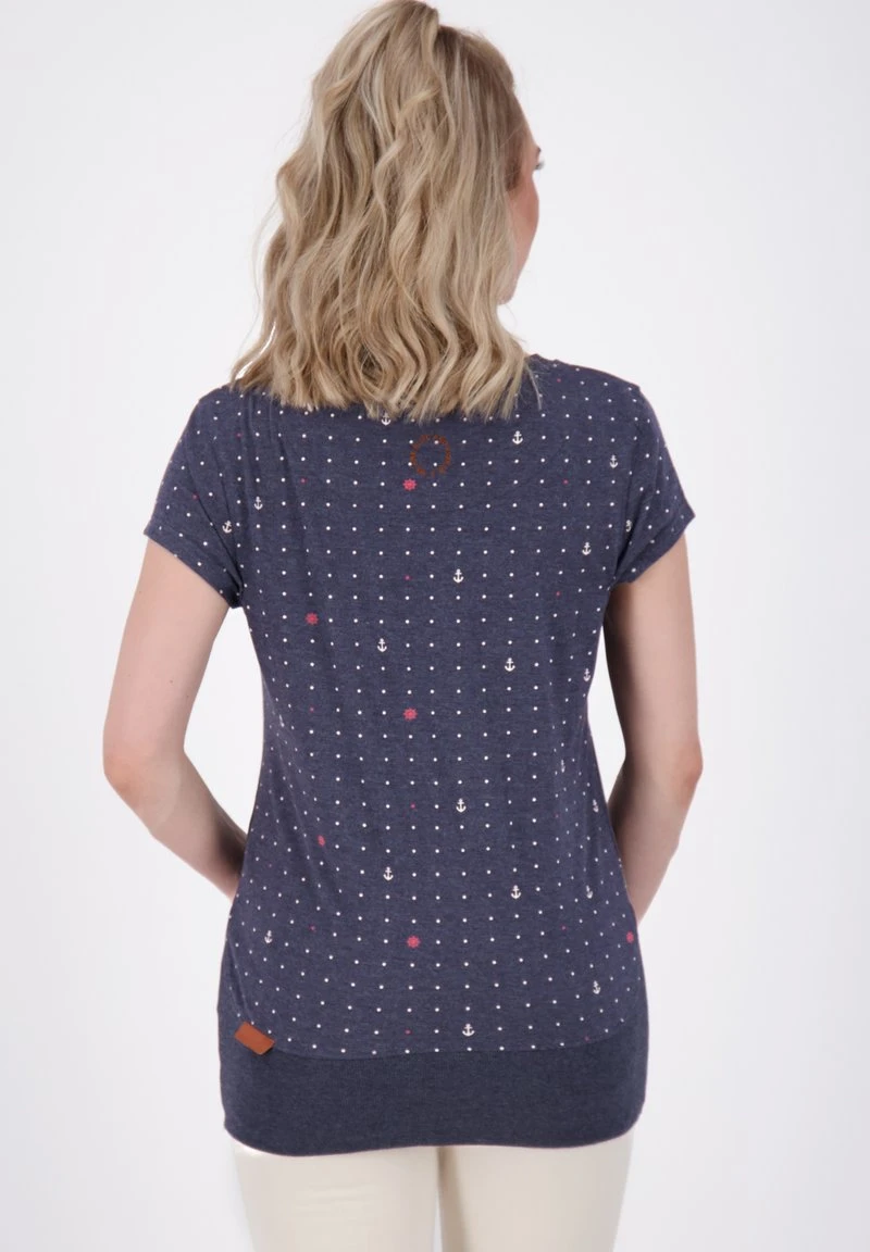 COCOAK B - T-Shirt Print - Marine Melange 3 COCOAK B - T-Shirt Print - Marine Melange – Bild 3