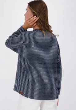 DENISEAK Z - Sweatshirt - Marine Melange 8 DENISEAK Z - Sweatshirt - Marine Melange -Alife & Kickin 11029935a59c488db6878fd89fc9f72d