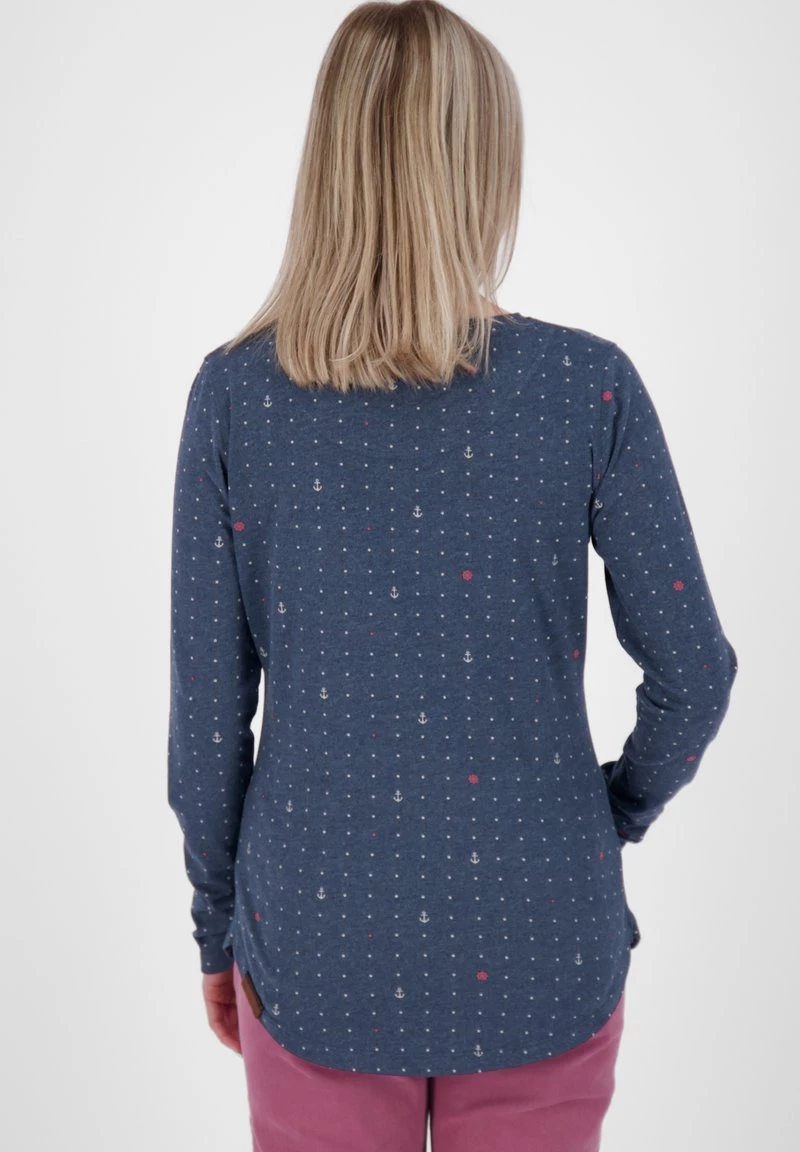 LEAAK B LONGSLEEVE - Langarmshirt - Marine Melange 3 LEAAK B LONGSLEEVE - Langarmshirt - Marine Melange – Bild 3