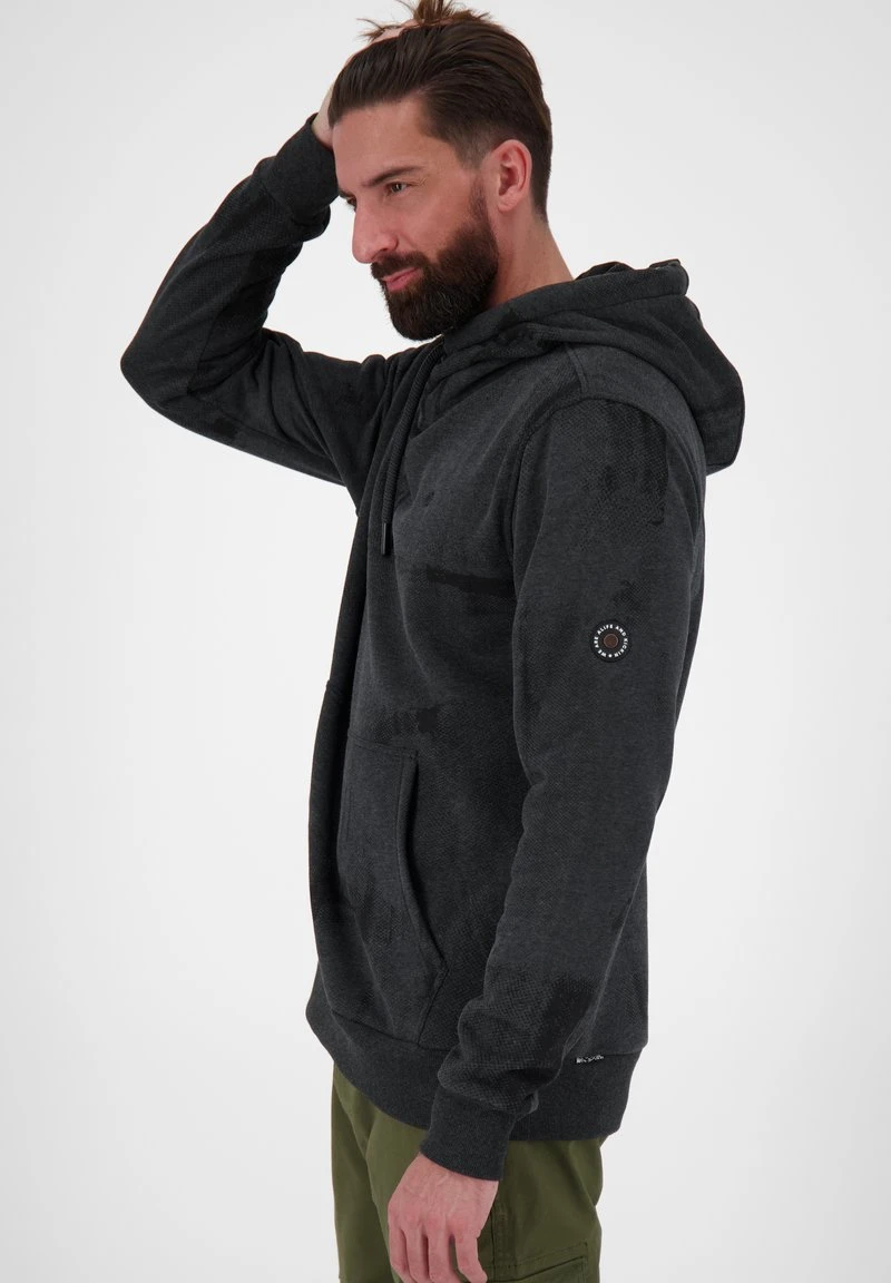 JOHNSONAK B - Kapuzenpullover - Moonless Melange 5 JOHNSONAK B - Kapuzenpullover - Moonless Melange – Bild 5