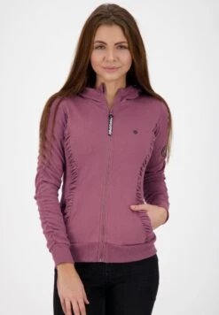 LUISAAK - Sweatjacke - Mulberry