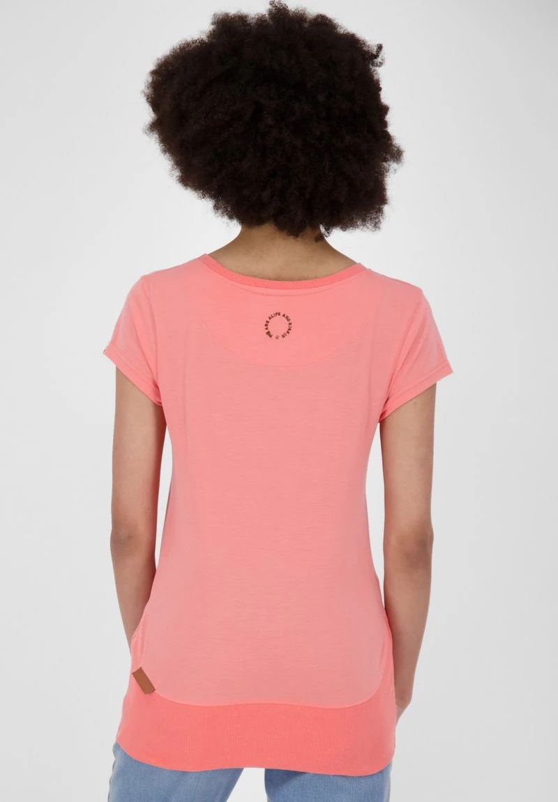 COCOAK A - T-Shirt Basic - Peach Melange 3 COCOAK A - T-Shirt Basic - Peach Melange – Bild 3