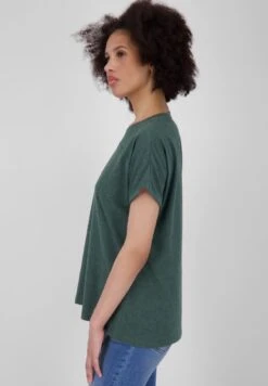 DINIAK A - T-Shirt Basic - Dark Forest Melange -Alife & Kickin 19e0c8af37284d438f29360db25512a4