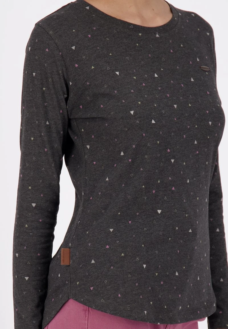 LEAAK - Langarmshirt - Moonless Melange 4 LEAAK - Langarmshirt - Moonless Melange – Bild 4