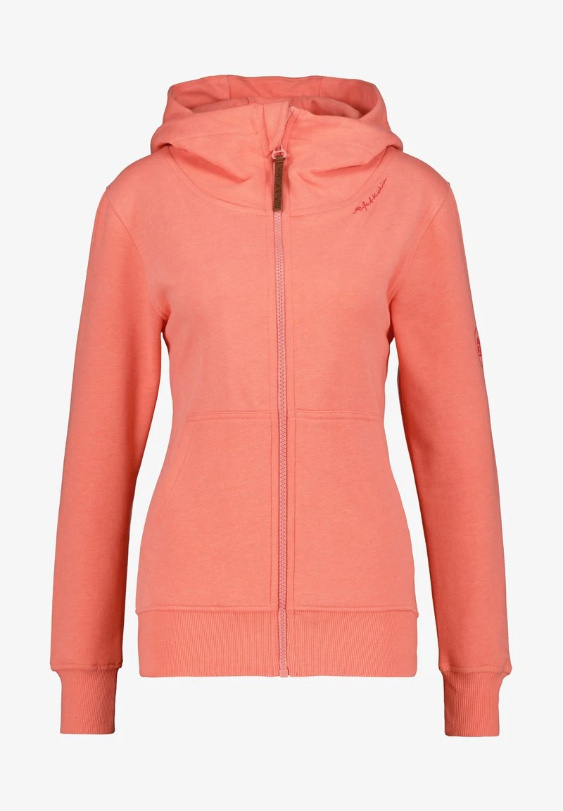YASMINAAK A - Sweatjacke - Salmon Melange 6 YASMINAAK A - Sweatjacke - Salmon Melange – Bild 6