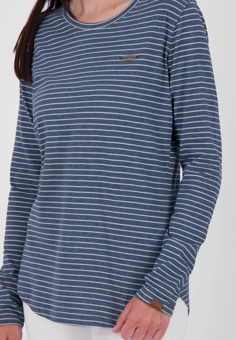 LEAAK Z LONGSLEEVE - Langarmshirt - Marine Melange 4 LEAAK Z LONGSLEEVE - Langarmshirt - Marine Melange – Bild 4