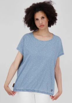 SUNOAK B - Bluse - Light Denim