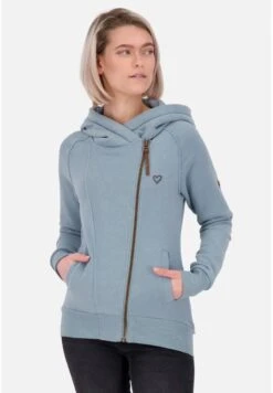 SNAKECHARMERAK A HOODED - Sweatjacke - Storm Melange