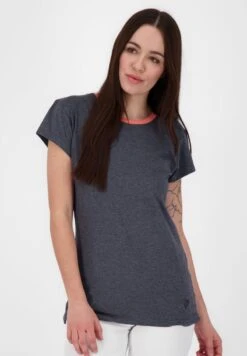 AMANDAAK A - T-Shirt Print - Marine