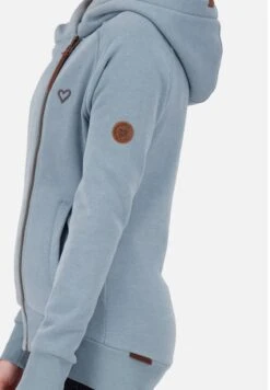 SNAKECHARMERAK A HOODED - Sweatjacke - Storm Melange -Alife & Kickin 1f6a2ca4dc30480cbcd669602133bcd0