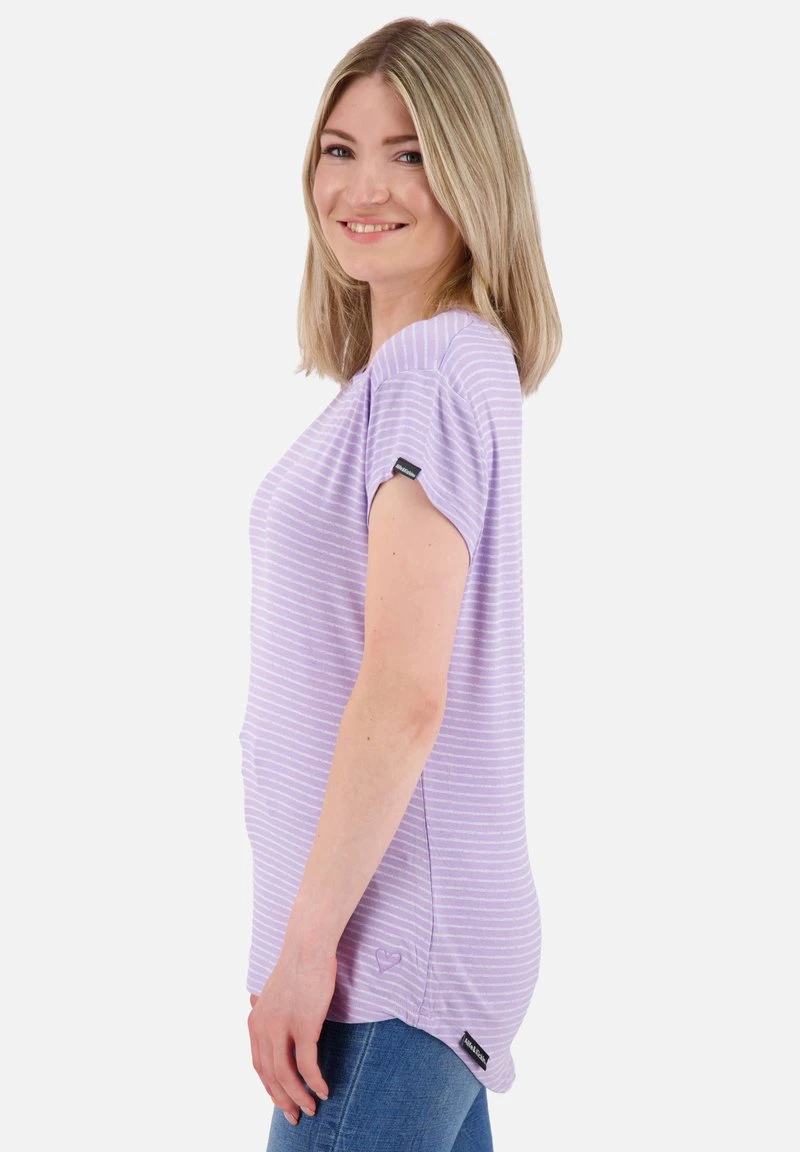 MIMMYAK - T-Shirt Print - Digital Lavender 4 MIMMYAK - T-Shirt Print - Digital Lavender – Bild 4