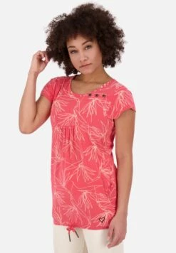 SUMMERAK - T-Shirt Print - Coral Melange -Alife & Kickin 22d1a7e0a4ad4646a4c1b53eaafc162d