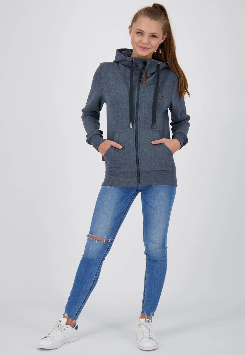 YASMINAK - Sweatjacke - Marine 2 YASMINAK - Sweatjacke - Marine – Bild 2