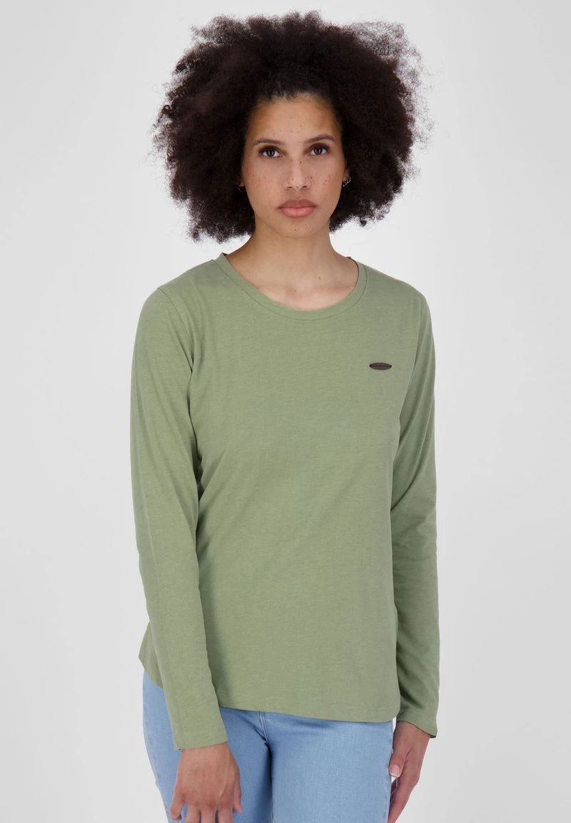 LEAAK A - Langarmshirt - Dust Melange 1 LEAAK A - Langarmshirt - Dust Melange