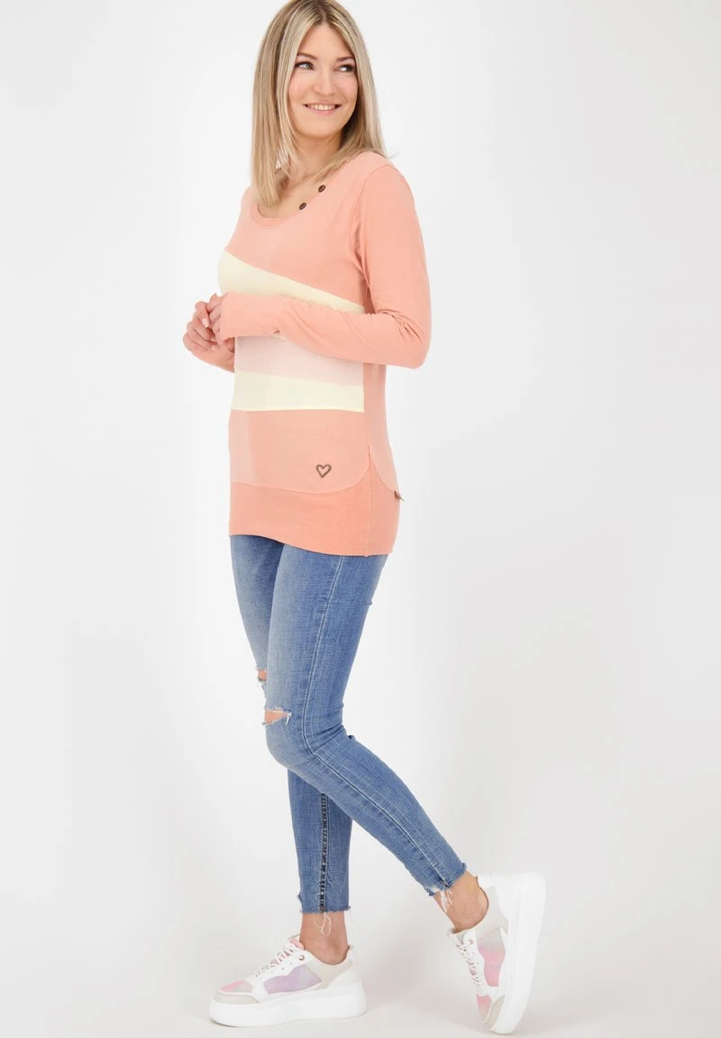 CLIAAK A LONGSLEEVE - Langarmshirt - Mahagonium Melange 2 CLIAAK A LONGSLEEVE - Langarmshirt - Mahagonium Melange – Bild 2