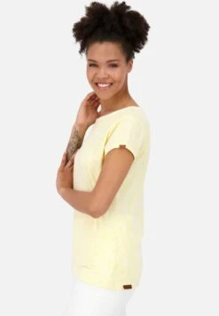 JULIAAK B - T-Shirt Print - Butter Melange 9 JULIAAK B - T-Shirt Print - Butter Melange -Alife & Kickin 262f87d2e353460fbe1550b4795f77eb