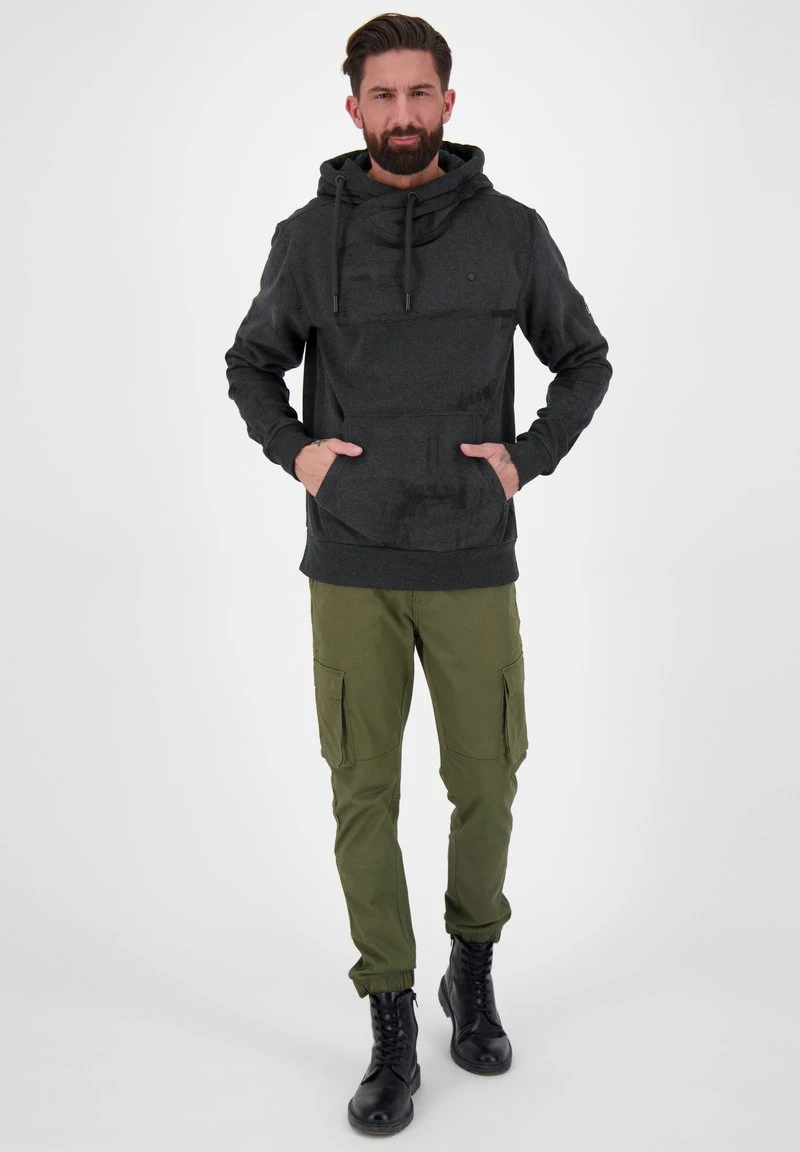 JOHNSONAK B - Kapuzenpullover - Moonless Melange 2 JOHNSONAK B - Kapuzenpullover - Moonless Melange – Bild 2