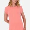 MIMMYAK A - T-Shirt Basic - Peach