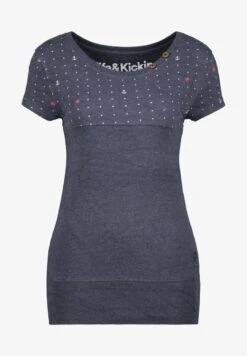 CORAAK B - T-Shirt Print - Marine Melange 11 CORAAK B - T-Shirt Print - Marine Melange -Alife & Kickin 2afd3bdb0750460fb639941b6283bfd4