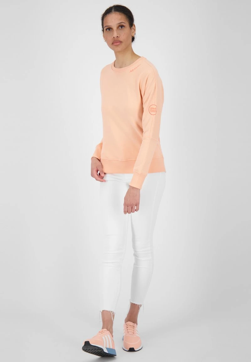 DALA - Sweatshirt - Apricot Melange 2 DALA - Sweatshirt - Apricot Melange – Bild 2