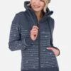 VALENAAK B - Sweatjacke - Marine Melange