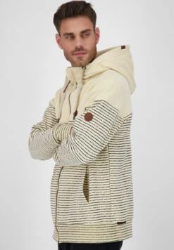 HURRICANE - Sweatjacke - Creme Melange -Alife & Kickin 2db44d6a65184912aea658068a5e771e