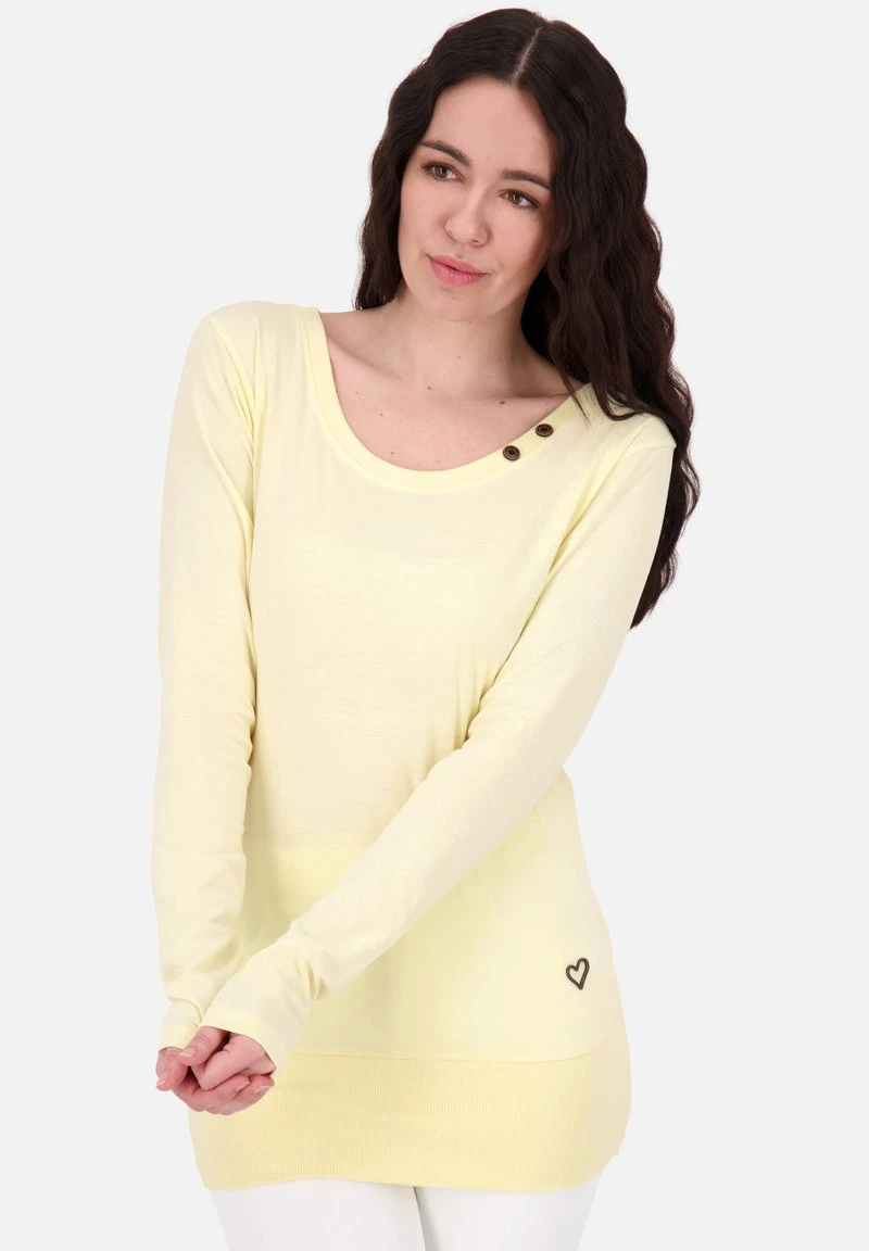 CONNYAK - Langarmshirt - Creme Melange 1 CONNYAK - Langarmshirt - Creme Melange