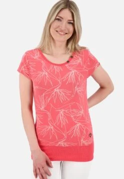 COCOAK B - T-Shirt Print - Coral Melange