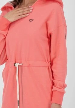 SCARLA - Freizeitkleid - Peach -Alife & Kickin 30ec4740e7f94403992ef69ff1410e72