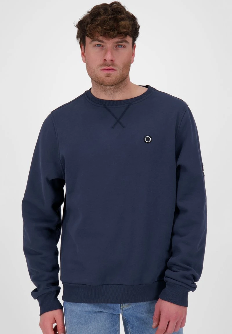 VINCENT A CREWNECK - Sweatshirt - Marine 1 VINCENT A CREWNECK - Sweatshirt - Marine