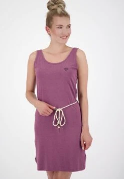 JENNIFERAK A - Jerseykleid - Mulberry Melange