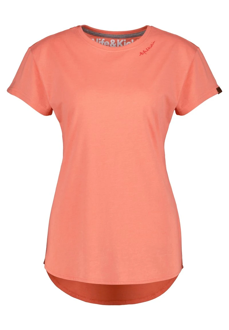 MINNYAK - T-Shirt Basic - Salmon Melange 3 MINNYAK - T-Shirt Basic - Salmon Melange – Bild 3
