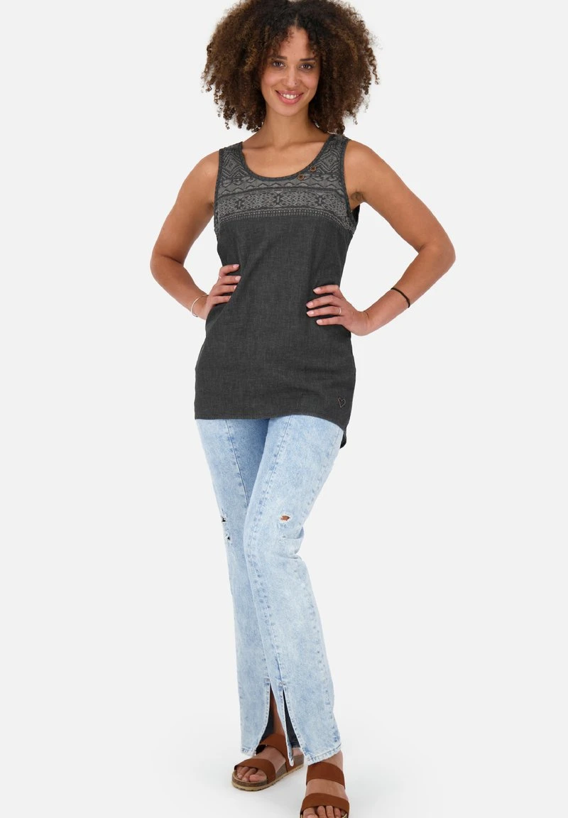 CARLIAK DNM B - Bluse - Black Denim 2 CARLIAK DNM B - Bluse - Black Denim – Bild 2