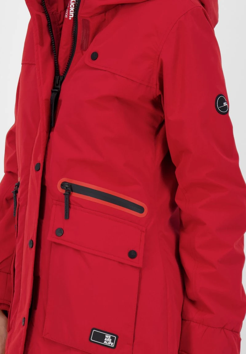 CHARLOTTEAK - Wintermantel - Cranberry 4 CHARLOTTEAK - Wintermantel - Cranberry – Bild 4