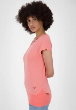 COCOAK A - T-Shirt Basic - Peach Melange 10 COCOAK A - T-Shirt Basic - Peach Melange -Alife & Kickin 404b6bd642c64da8a1127c0f02d3f383