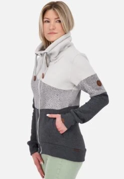 VALERAAK B - Sweatjacke - Moonless Melange 9 VALERAAK B - Sweatjacke - Moonless Melange -Alife & Kickin 40e840266d594609ae5e820523a28637