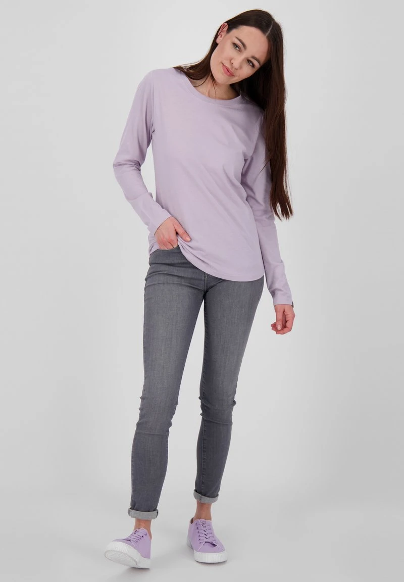 LEANA - Langarmshirt - Bluebell Melange 2 LEANA - Langarmshirt - Bluebell Melange – Bild 2