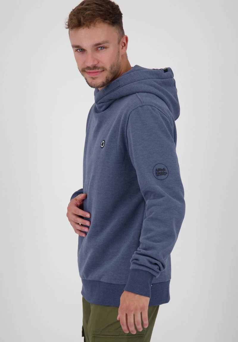 JOHNAK A SWEAT - Kapuzenpullover - Nightblue Melange 4 JOHNAK A SWEAT - Kapuzenpullover - Nightblue Melange – Bild 4