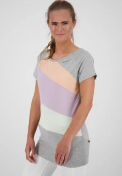 LENI - T-Shirt Print - Cloudy Melange 10 LENI - T-Shirt Print - Cloudy Melange -Alife & Kickin 44764467ac6d4fbeabdc60abc1bd4662